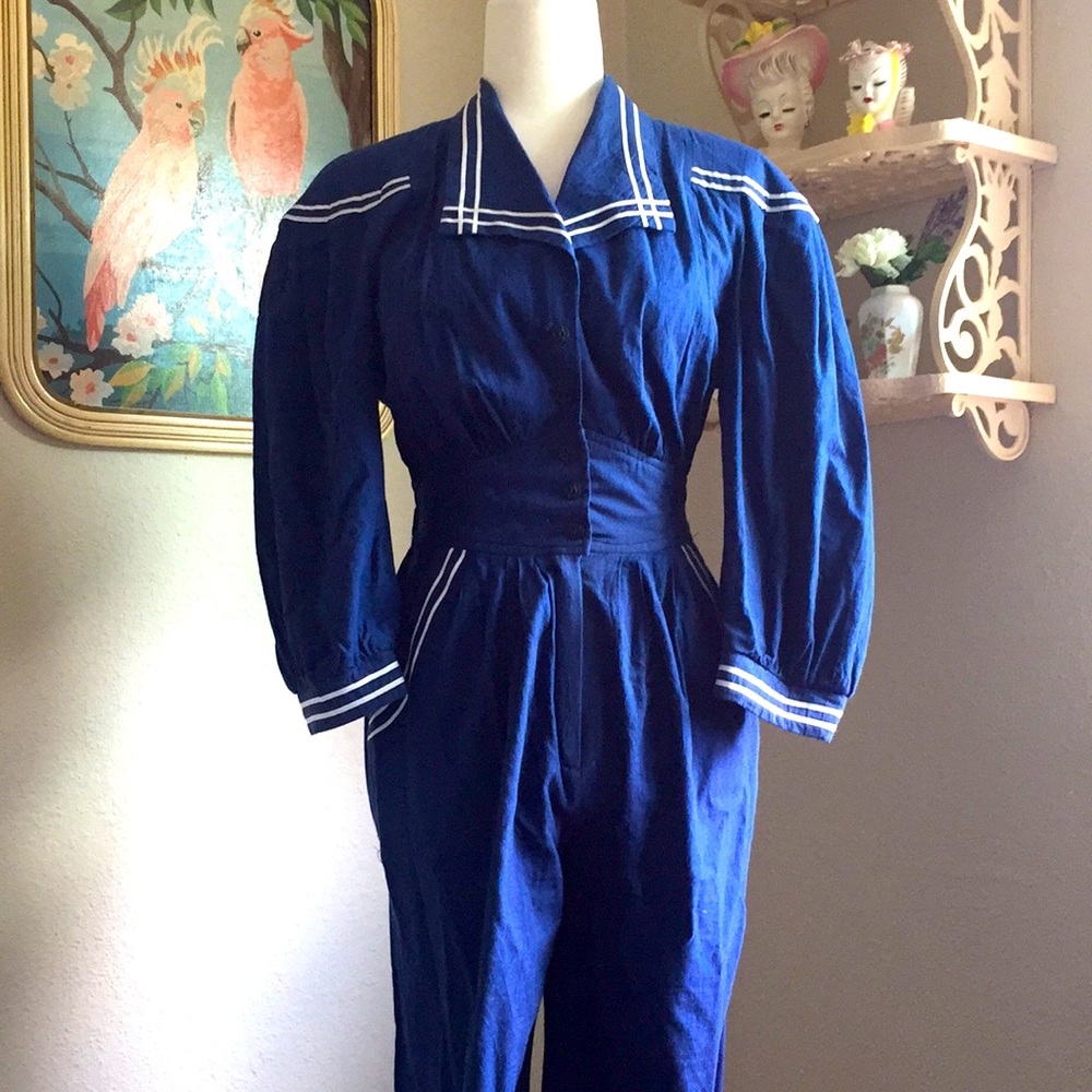 1980’s Nautical Jumpsuit